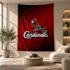 Decorative Tapestry,St. Louis Cardinals Printed Wall Art, Lightweight Wall Hanging For Bedroom Background