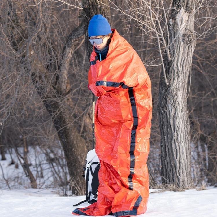 Thermals Reflective Winter Sleep Bag Cover Backpacking Sleep Bag Liner for Outdoor Survival