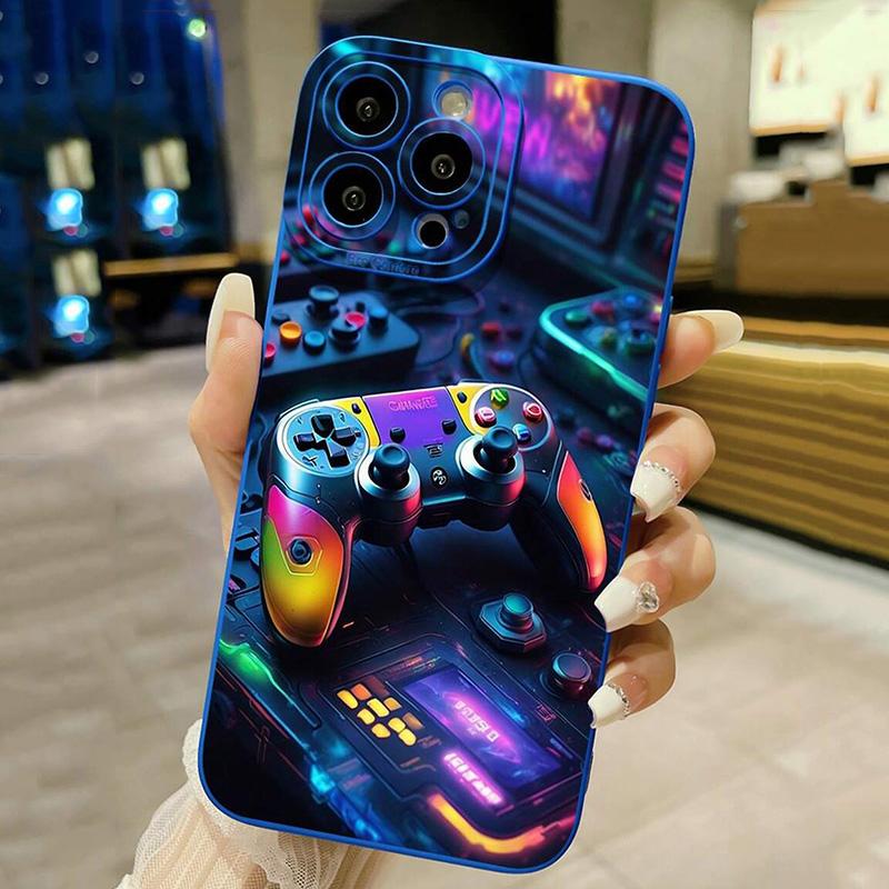 Colorful Gamepad Phone Case For Samsung Galaxy S26 Ultra S25 S24 S23 S22 Plus S20 S21 FE A16 A35 A55 5G Shockproof Back Cover