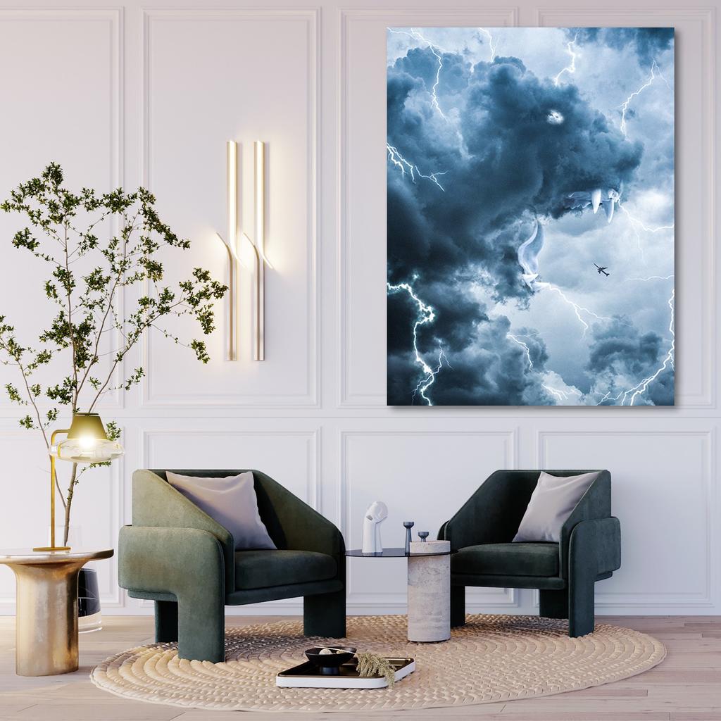 Canvas Print Cloudy Day