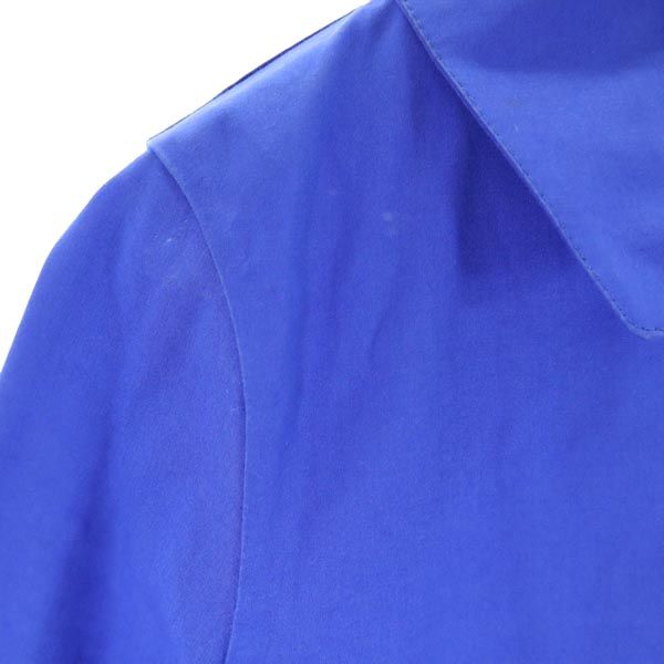 Mackintosh Made In the UK Stainless Collar Coat 32 Blue Rubberized Women Used