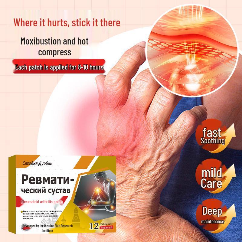 Rheumatic Joint Pain Relief Patch - Soothing Plaster for Finger and Leg Pain