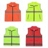 Reflective Vest Security Vest Unisex High Visibility Vest Security Workwear for Men Women Traffic Work Running