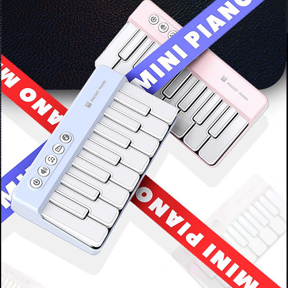 LED Rainbow-colored Keys Electronic Keyboard Kids Cartoon Piano Keyboard Music Baby Instrument Music Educational Toys Kids Gifts