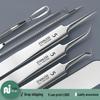 Stainless Steel Blackhead and Acne Removal Tweezers Set