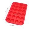 24 Cavity Silicone Muffin Cup Soap Cookies Cupcake Bakeware Pan Tray Mould, Home DIY Cake Pudding Jelly Mold Cake Decor Tool