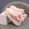 Kids' High-Top White Sneakers: Boys' Sports Shoes and Girls' Skate Shoes with Velvet Lining
