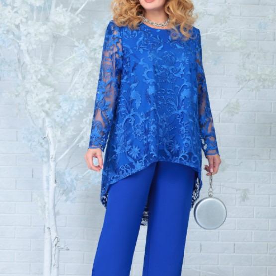 Damen Spitzen-Besticktes Abendkleid & Hosen-Set für Cocktailpartys