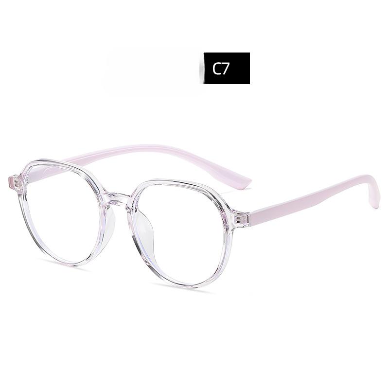 New Fashion Juvenile Eye Protection Glasses TR Full-frame Children's Glasses Anti-blue Myopia Glasses