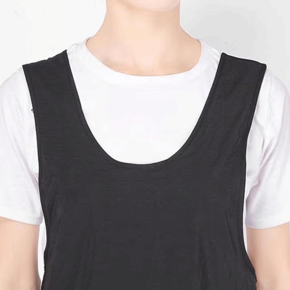 Professional Hair Salon Uniforms with Pockets Hair Cutting Gown Hairstylist