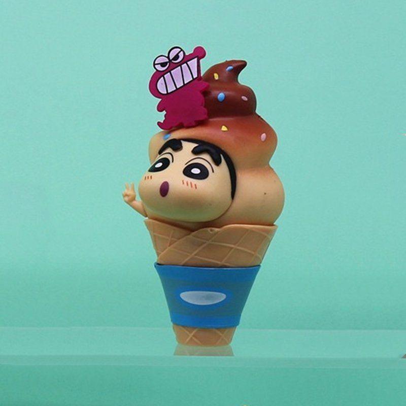 Crayon Shin-chan Blind Box Figures: Snack Time, Dessert, and Cosplay Series - Trendy Toy Ornaments and Gifts.