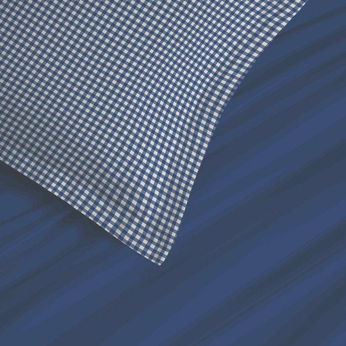 4-piece "Vanessa" Bed Linen Set for 160 X 200 Cm Bed "Extra Width" Gabrielle Marine
