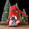 Christmas Faceless Gnome Doll Handmade Swedish Santa Gnome Plush Christmas Ornaments Decoration
