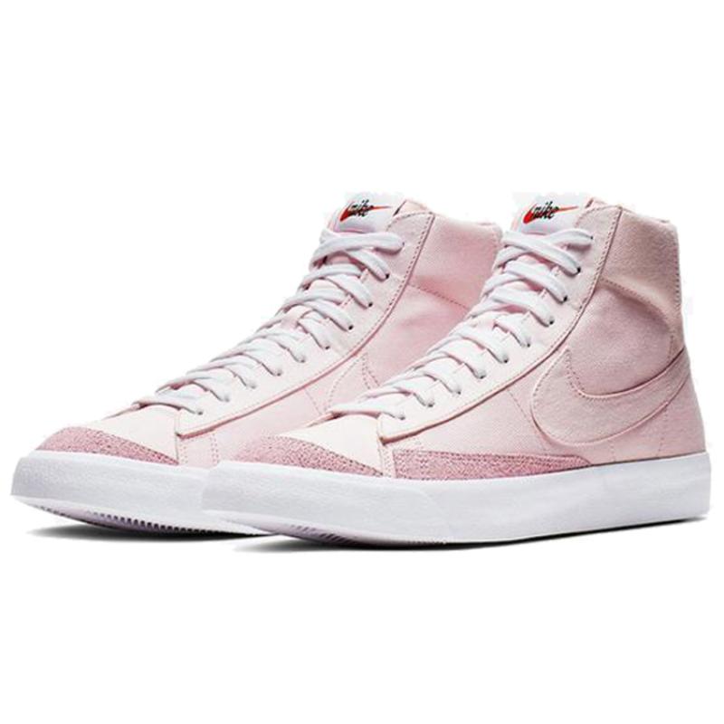 Nike Blazer Mid 77 Canvas Pink Foam Sneakers Skateboard Shoes CD8238-600