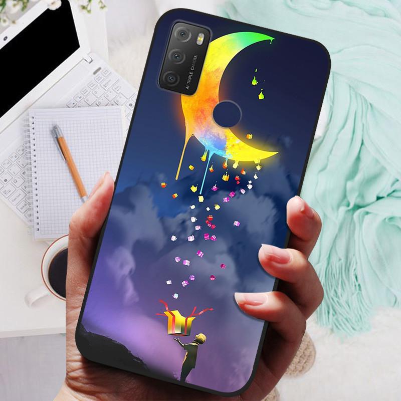 For TCL 20Y 6156D Case Silicone Shockproof Soft TPU Phone Cover For TCL 20Y 20E 6125F Funda for TCL20Y TCL20E Capa Cartoon Shell