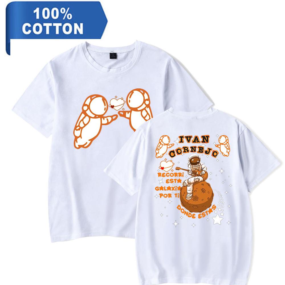 Ivan TShirt For Men Women Fashion Cornejo Short Sleeve Tshirts Cotton Short Sleeve Crewneck Tee Shirt Tops