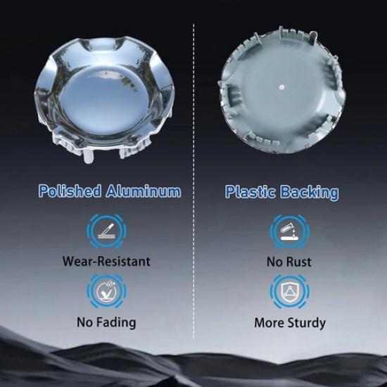 Polished Aluminum Wheel Hub (20" 5-Spoke Wheels Only) for Tahoe 2007-2014