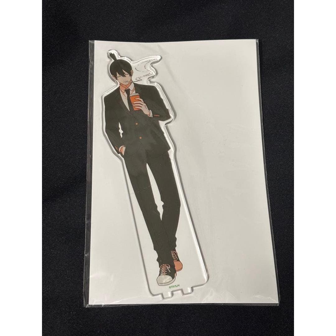 Used Chainsaw Man Animate Cafe Aki Acrylic Stand