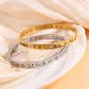 Roman Number Bracelet Girls High-end Fashion European and American Light Luxury Bracelet