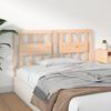 Headboard 125.5 X 4 X 100 Cm Solid Pine Wood