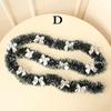 1PC 2M Christmas Eve Decoration Bar Tops Ribbon Garland Christmas Tree Kitchen Ornaments Wedding Party Decoration Prop