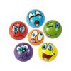 12Pcs Stress Relief Expression Soft Balls  Fun Sponge Stress Ball Squeeze Smiley Face Grimace Pu Foam For Sports  Ball