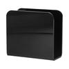 Multi-purpose Black Napkin Holder Acrylic 12x11x5cm Napkin Rack Bar Napkin Holder Restaurant
