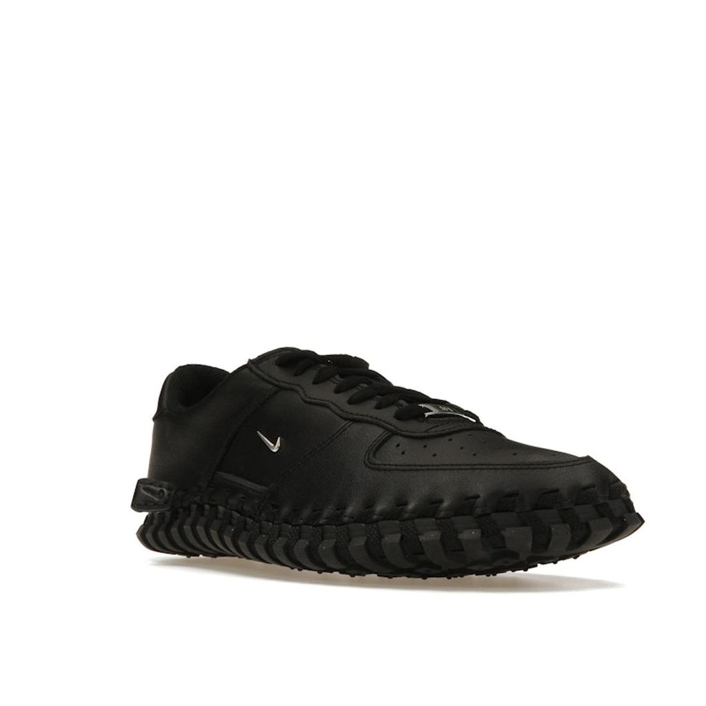 Jacquemus x Nike J Force 1 Low LX SP Black Women Sneakers Metallic-Silver DR0424-001