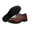 Elite Must Choose/British Casual Leather Shoes Retro Handmade Leather Outsole Shoes Black Wedding Shoes Business Dress Men'S Shoes