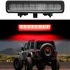 Led 3Rd Brake Light For Jeep Wrangler Jl 2018-2024 Rear High Mount Stop Light Brake Lamp Smoked Lens
