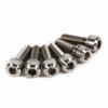 6 Pieces Mountain Bike M5 X 18mm   Stem  S Screw With Washer( )