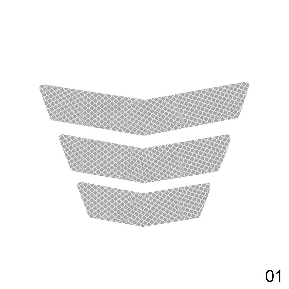 

3 шт. Светоотражающая наклейка на мотоцикл Светоотражающая Предупреждающая Лестница Стрелка Хвостовое Крыло Пластина Гоночная Наклейка на Бампер Лента Наклейка на Грузовик Мотоцикл белый