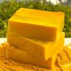 100g Kurkuma Zitrone Kojisäure Granulatseife, Handgemachte kaltverseifte Seife zum Baden und Gesichtwaschen, Feuchtigkeitsspendend, Nährend, Tiefenreinigend