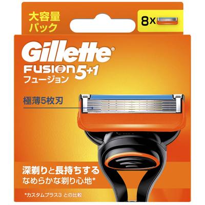 Gillette P&G Fusion Manual Refills (8 Blades)