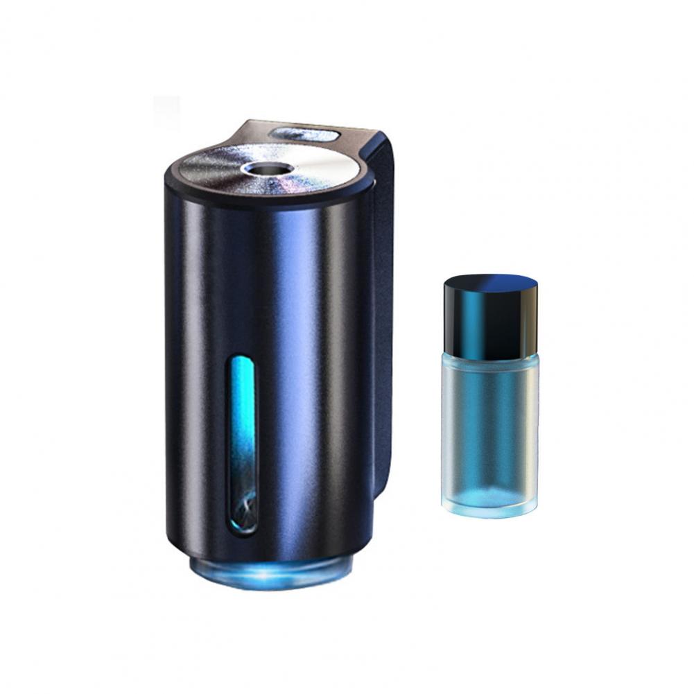 Aluminum Alloy Car Diffuser Intelligent Rechargeable Car Dispenser Air Freshener with 3 Spray Modes Auto On/off Enhance Drive