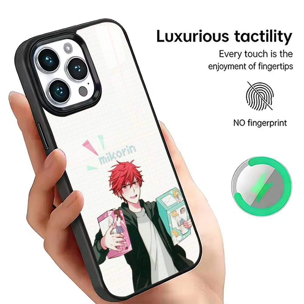 

Monthly Girls Nozaki-kun Phone Case Magnetic with Magsafe Wireless Charging For iPhone17,16,15,14,13,12,11 Plus,Pro iPhone14Plus