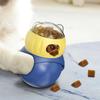 Cat  Dispenser with Slow Feeding Design, Interactive Indoor Cat Feeder Ball for Mental Stimulation