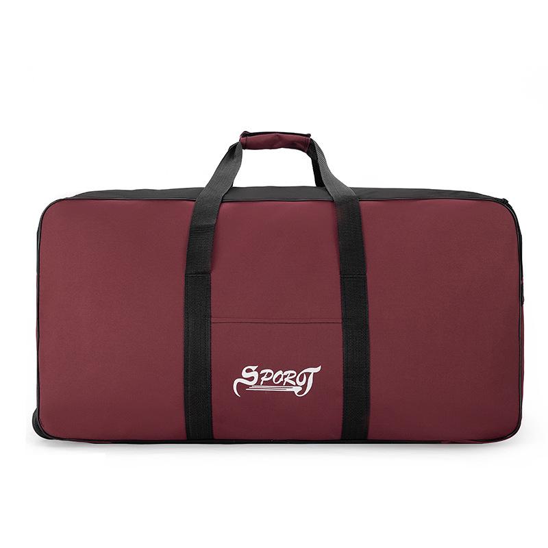

Large Foldable Wheeled Luggage Bag for Student Dorms – Perfect for Packing Quilts and Travel Storage
