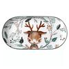 Zhishi Ceramic Deer Pattern Fish Plate Set