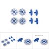 Wheel Brake Disc Parts Fit for TRAXXAS Unlimited Desert Racer UDR 17 RC CarDark Blue