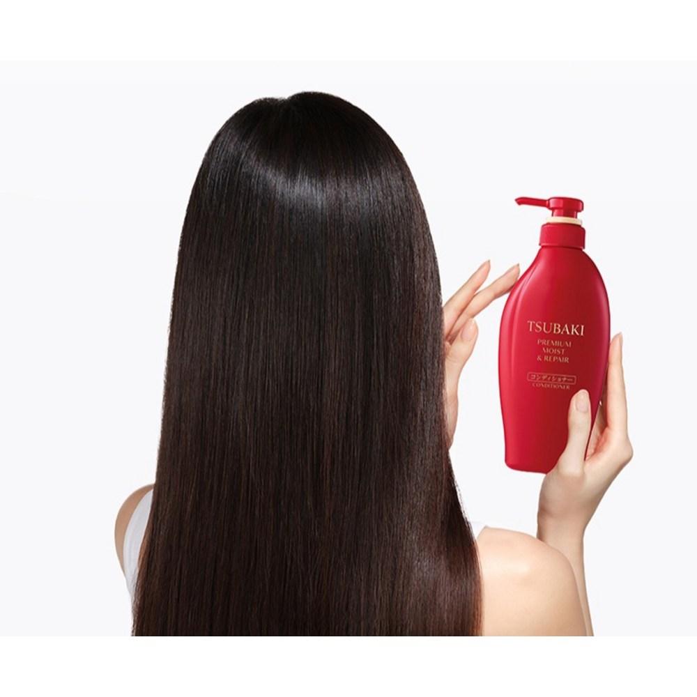 Tsubaki Premium Moist Conditioner, 1 Pack, 450ml