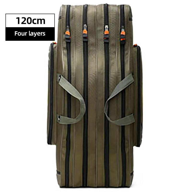 Fishing Bag 80cm90cm1 Meter 1.2 Two-layer Three-layer Four-layer Large-capacity Fishing Gear Bag, Sea Rod Bag, Fishing Rod Bag, Big Belly Bag