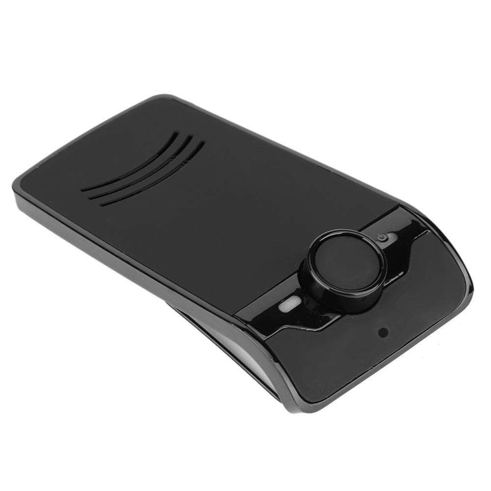 Car Bluetooth Handsfree Speakerphone Kit Sun Visor Clip Built In Speaker Auto Music Player