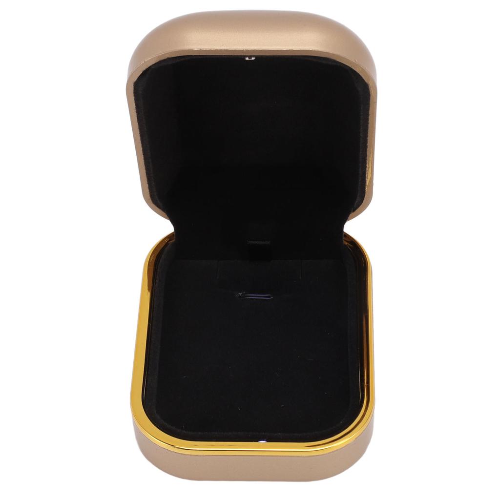 LED Light Pendant Box Necklace Display Case Waterproof Large Capacity LED Light Necklace Holder Storage Case