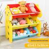Dinosaur-Themed Kids' Multi-Layer Storage Shelf and Organizer