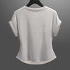 Sisbaisha Rhinestone Fake Two-Piece Slim T-Shirt