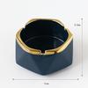 European Ceramic Ashtray Accessories Home Living Room Coffee Table Furnishing Ornaments Hotel  Club KTV Desk Decoration Items