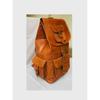 20" personalisierter handgemachter Lederrucksack, Vintage Brauner Rucksack, Damenrucksack, Laptoprucksack, Reiserucksack, umwandelbare Ledertasche