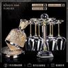 UO SO Luxury Gold Foil Crystal Wine Set