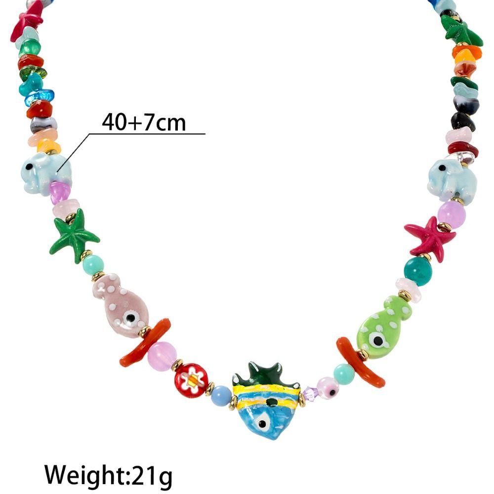 Length Adjustable Pendant Chokers Beach Wind Neck Accessories Fashion Women Necklaces  Party